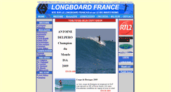 Desktop Screenshot of longboardfrance.com