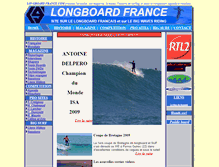 Tablet Screenshot of longboardfrance.com